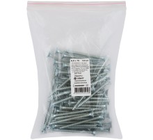 Шурупы оцинкованные, универсальные 6 х 70 100 шт Фасовка