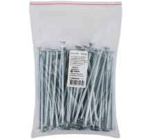 Шурупы оцинкованные, универсальные 6 х 120 100 шт Фасовка