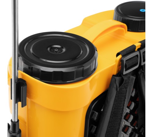 Опрыскиватель ранцевый аккумуляторный DP-10LA, 10 л, 12 В, 8 Ач Denzel