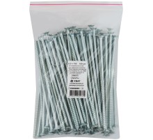 Шурупы оцинкованные, универсальные 6 х 150 100 шт Фасовка