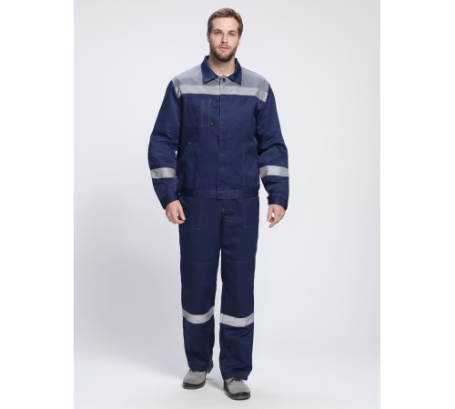 Костюм Легион-2 СОП CH (тк.Смесовая,210) п/к, т.синий/серый
