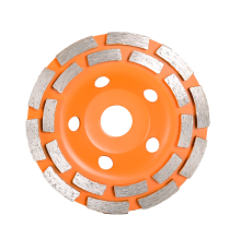 Чашка алмазная зачистная, 125 мм, двухрядная Вихрь Чашка алмазная зачистная, 125 мм, двухрядная Вихрь
