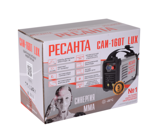 Сварочный аппарат инверторный Ресанта САИ-160Т LUX