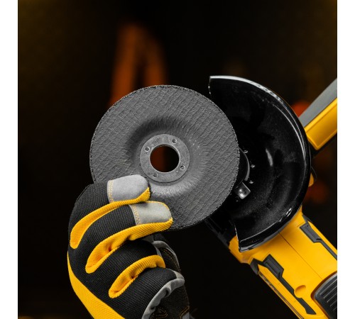 Круг шлифовальный по металлу, 115 х 6,0 х 22,2 мм, A24QBF// Denzel