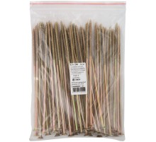 Шурупы желтопассированные, универсальные 6 х 200 50 шт Фасовка