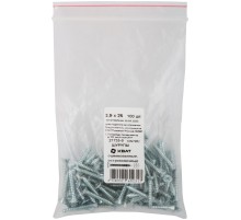 Шурупы оцинкованные, остроконечные DIN7982, 3,9 х 25 100 шт Фасовка