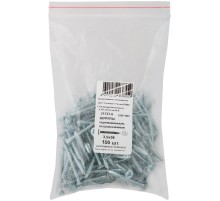 Шурупы оцинкованные, остроконечные DIN7982, 3,9 х 38 100 шт Фасовка