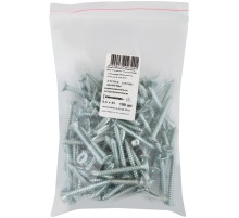 Шурупы оцинкованные, остроконечные DIN7982, 5,5 х 45 100 шт Фасовка