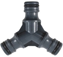 Переходник пластиковый тройной (универсальное быстросъемное соединение). KF