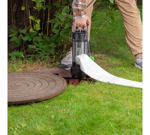 Фекальный насос СФН450, 450 Вт, напор 15 м, 21000 л/ч Сибртех