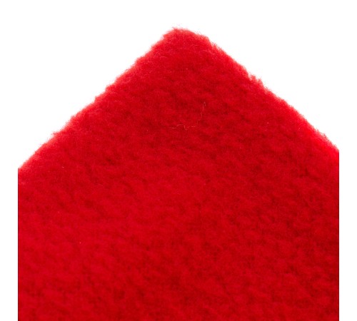 Шапка из флиса для взрослых, размер 56-57, красная Сибртех