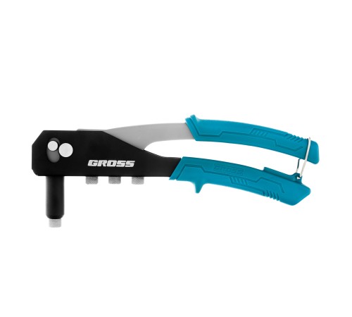 Заклепочник ручной, 260 мм, заклепки 2,4-3,2-4,0-4,8 мм Gross