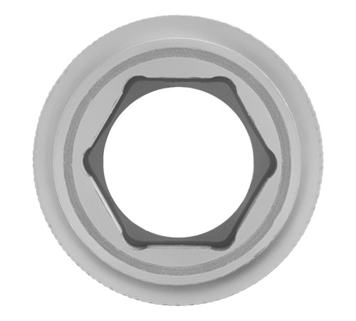 Головка торцевая удлиненная, 12 мм, шестигранная, CrV, под квадрат 1/2 Stels