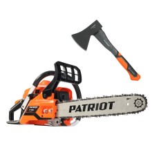 Пила цепная бензиновая PATRIOT PT 3816 + топор APF 600 Пила цепная бензиновая PATRIOT PT 3816 + топор APF 600