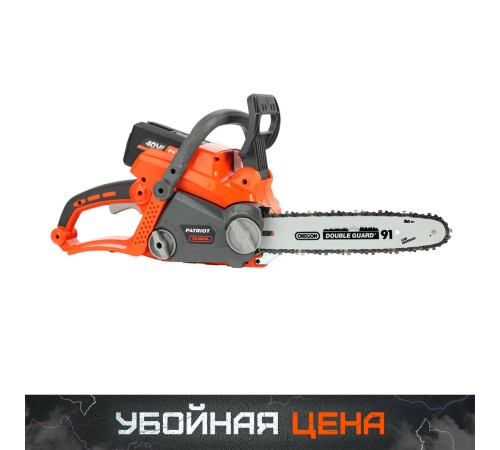 Пила цепная аккумуляторная PATRIOT СS 402 XL Пила цепная аккумуляторная PATRIOT СS 402 XL