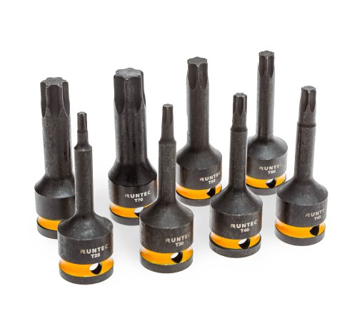 RUNTEC RT-ISPE53F Набор с пневмогайковертом, ударными головками и аксессуарами RUNTEC 1/2", 8-32 мм, CrMo в ложементе EVA, 53 предмета