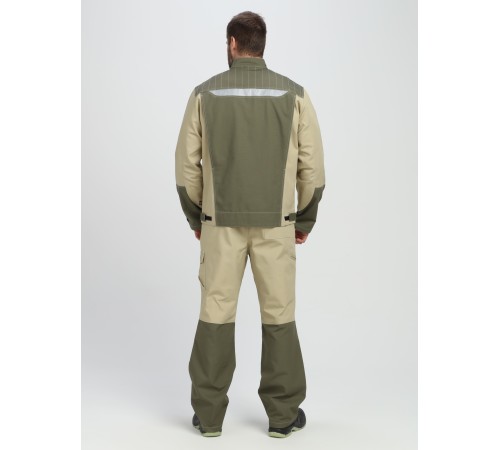 Куртка Челси CH (тк.Канвас,270), хаки/бежевый