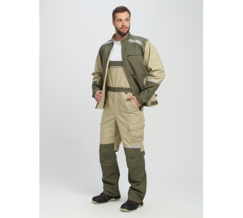 Куртка Челси CH (тк.Канвас,270), хаки/бежевый