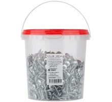 Саморезы для листовых пластин, остроконечные 4,2 х 19 (фасовка Ведро 1000 шт)