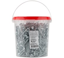 Саморезы для листовых пластин, остроконечные 4,2 х 41 (фасовка Ведро 500 шт)