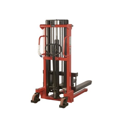 Штабелер гидравлический 0,5 т 1,6 м TOR CTY-E с раздвижными вилами Штабелер гидравлический 0,5 т 1,6 м TOR CTY-E с раздвижными вилами