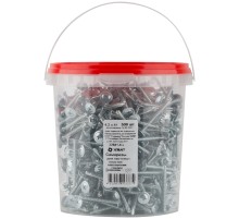 Саморезы для листовых пластин, наконечник-сверло 4,2 х 41 (фасовка Ведро 500 шт)