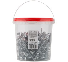 Саморезы для листовых пластин, наконечник-сверло 4,2 х 51 (фасовка Ведро 250 шт) Саморезы для листовых пластин, наконечник-сверло 4,2 х 51 (фасовка Ведро 250 шт)