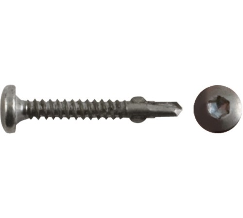 Саморезы специал., полукр.головка Torx, сверло, с "крылышками", 4,2 х 32 100 шт Пром Саморезы специал., полукр.головка Torx, сверло, с "крылышками", 4,2 х 32 100 шт Пром