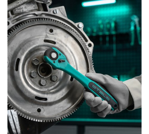 Набор инструментов, 1/2, 1/4, CrV, пластиковый кейс, 94 предмета, двенадцатигранные головки Stels Набор инструментов, 1/2, 1/4, CrV, пластиковый кейс, 94 предмета, двенадцатигранные головки Stels