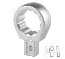 Насадка накидная серии "FIT", 22 мм, 9х12 мм KING TONY 34502122M