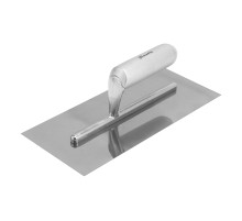 Гладилка стальная, 280 х 130 мм, зеркальная полировка, деревянная ручка Matrix