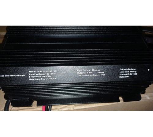 Зарядное устройство для штабелёров CDD10R-E/CDD12R-E 24V/10A (Charger) Зарядное устройство для штабелёров CDD10R-E/CDD12R-E 24V/10A (Charger)