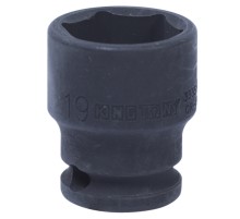 Головка торцевая ударная шестигранная 3/8", 19 мм KING TONY 353519M