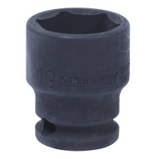 Головка торцевая ударная шестигранная 3/8", 19 мм KING TONY 353519M