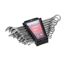 Набор ключей комбинированных, 6-22 мм, 9 шт, CrV, полированный хром Matrix