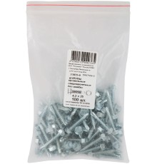 Шурупы кровельные, сверлоконечные без шайбы DIN7504-К 4,2 х 25 100 шт Фасовка