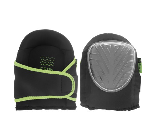 Наколенники с рифленой PVC накладкой, водонепроницаемые, вставка из EVA с гелевой подушкой// Сибртех