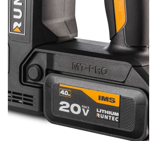RUNTEC RT-EH850 Перфоратор аккумуляторный RUNTEC PRO 2.9Дж, 20В, 2*4Ач, 850Вт RUNTEC RT-EH850 Перфоратор аккумуляторный RUNTEC PRO 2.9Дж, 20В, 2*4Ач, 850Вт