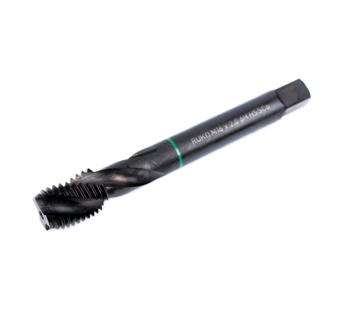 Метчик машинный Ruko шлифованный 376 35° VAP M16 Метчик машинный Ruko шлифованный 376 35° VAP M16