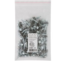 Шурупы кровельные некрашеные, со сверлом 4.8 х 28 100шт Фасовка