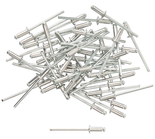 Заклепки мелкая фасовка, 50 шт., 3.2 х 8 мм FIT РОС