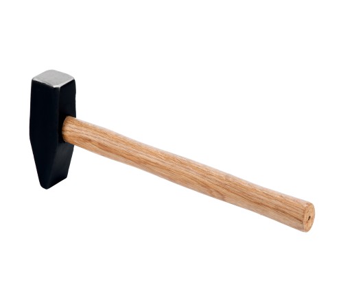 Молоток слесарный, 1500 г, квадратный боек, деревянная рукоятка Sparta