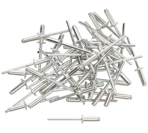 Заклепки мелкая фасовка, 50 шт., 4.0 х 12 мм FIT РОС