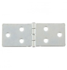Петля карточная, 110 х 40 мм, цинк, 4 шт, (Металлист)