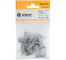 Дюбель "Бабочка" для пустотелых конструкций 10 х 50 (фасовка 6 шт.)