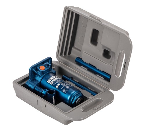 Домкрат гидравлический бутылочный, 3 т, H подъема 178-343 мм, в пластиковом кейсе Stels