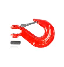 Крюк с вилочным креплением и защелкой TOR г/п 8,0 тн (D) Крюк с вилочным креплением и защелкой TOR г/п 8,0 тн (D)