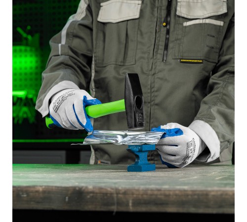 Молоток слесарный, 600 г, фибергласовая обрезиненная рукоятка Сибртех