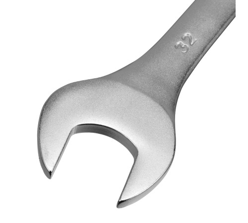 Набор ключей комбинированных 6-32 мм, 26 шт, CrV, матовый хром Stels