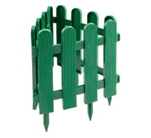 Забор декоративный "Классика", 29 х 224 см, зеленый, Palisad Забор декоративный "Классика", 29 х 224 см, зеленый, Palisad